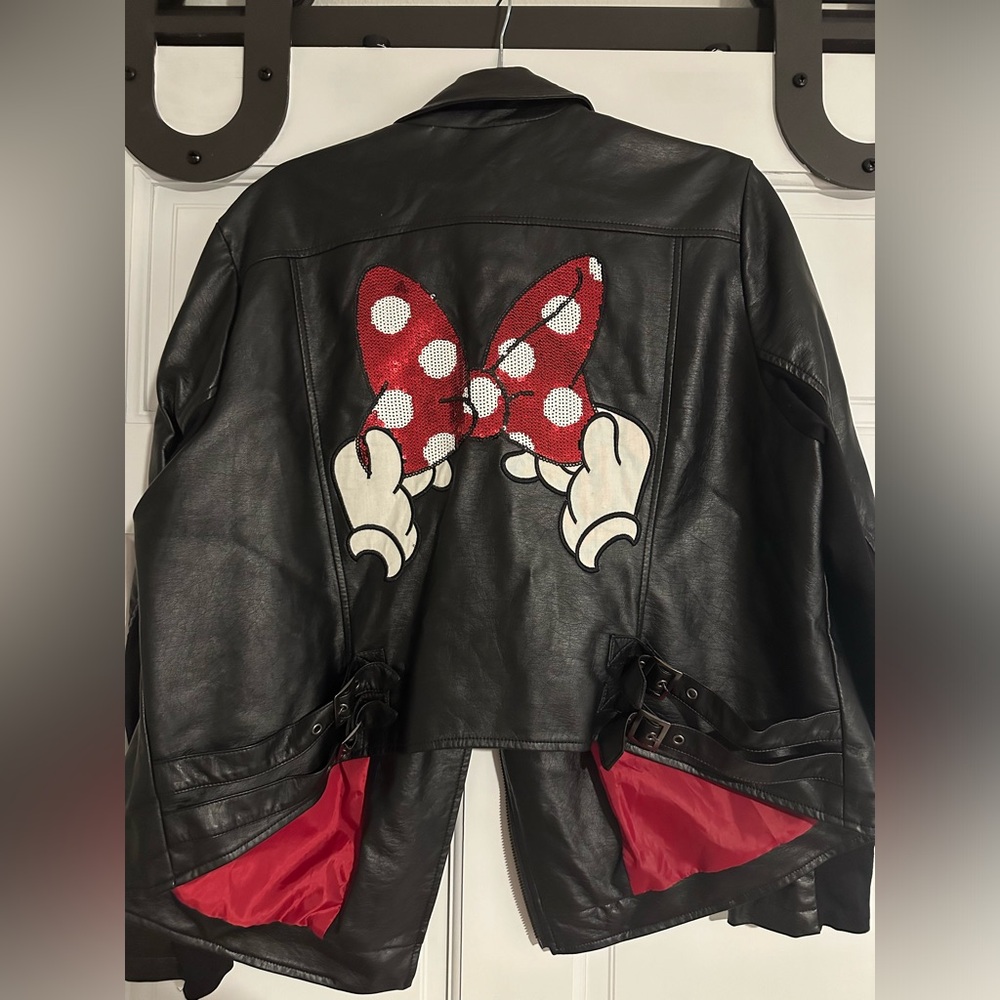 Torrid Disney Minnie Mouse Leather Jacket